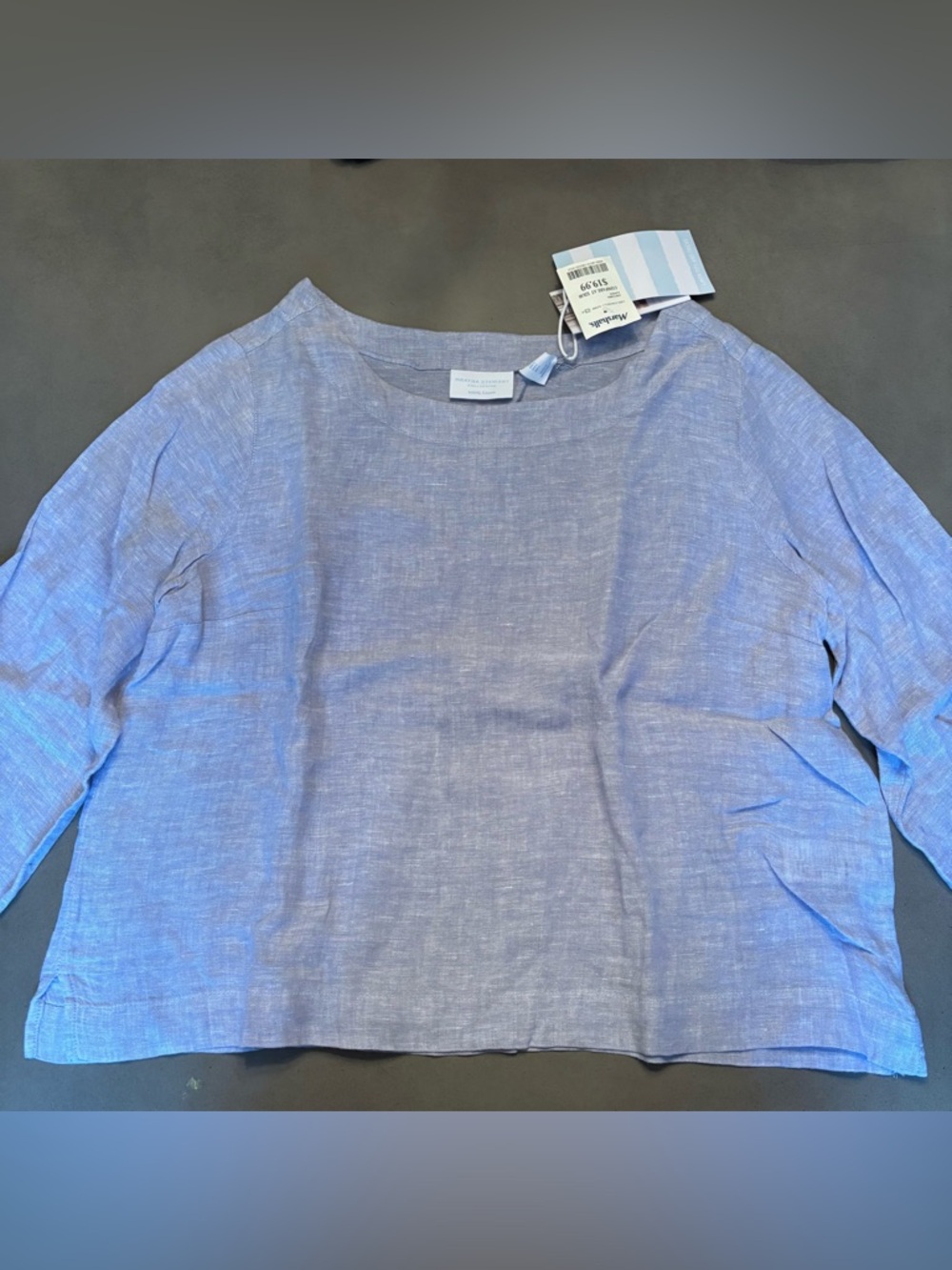 Linen Boatneck top